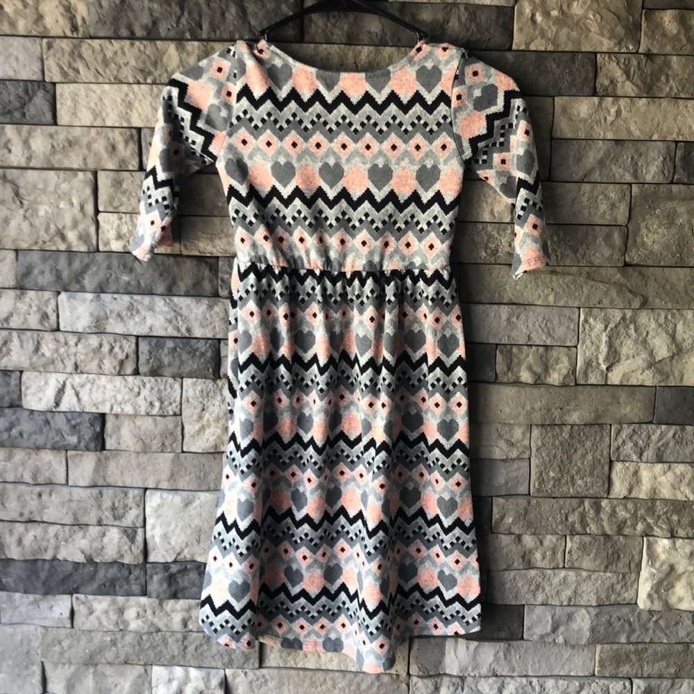 Faded Flory High-Low Dress - Picture 3 of 3